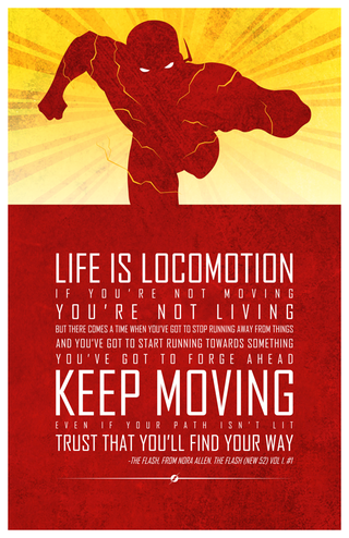 Illustration for article titled Adam Thompson Poster Project: "Heroic Words of Wisdom"